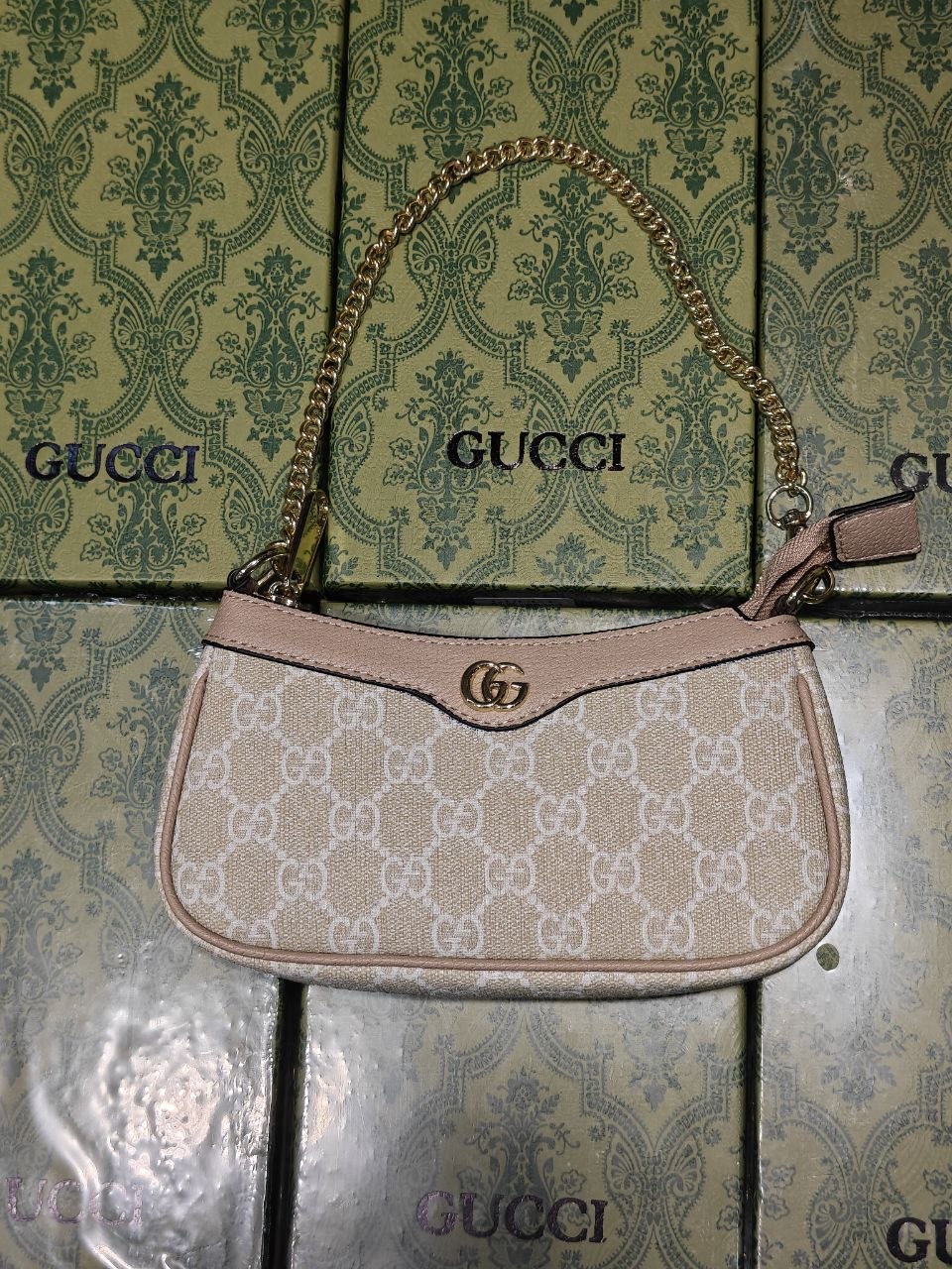 Gucc** mini (phone Size) with box and Dust bag