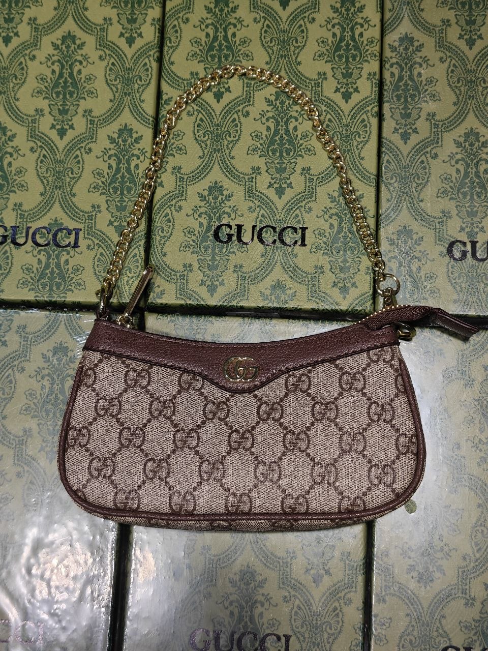 Gucc** mini (phone Size) with box and Dust bag