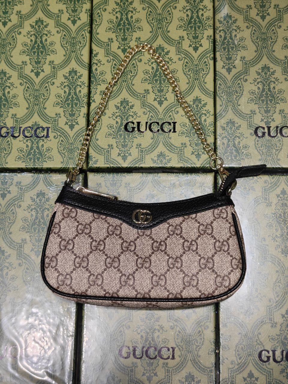 Gucc** mini (phone Size) with box and Dust bag
