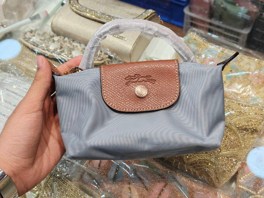 Long Champ Small Bag ( Phone Sized ) ( With Sling Belt )