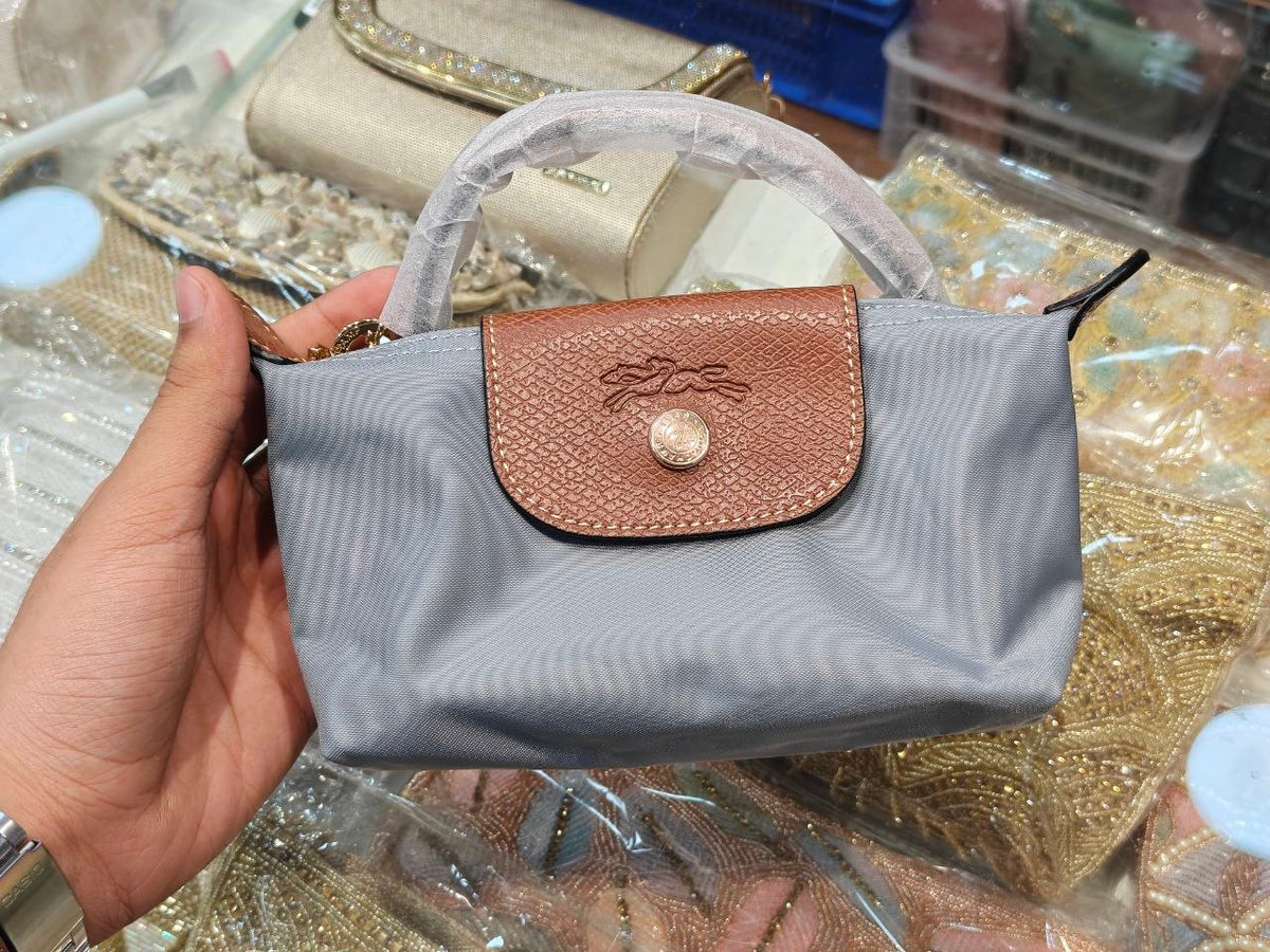 Long Champ Small Bag ( Phone Sized ) ( With Sling Belt )