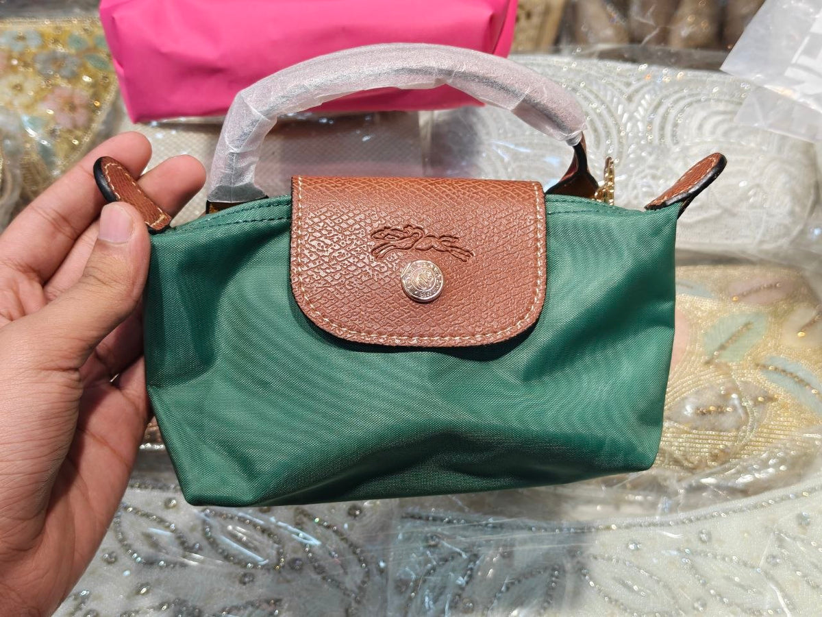 Long Champ Small Bag ( Phone Sized ) ( With Sling Belt )
