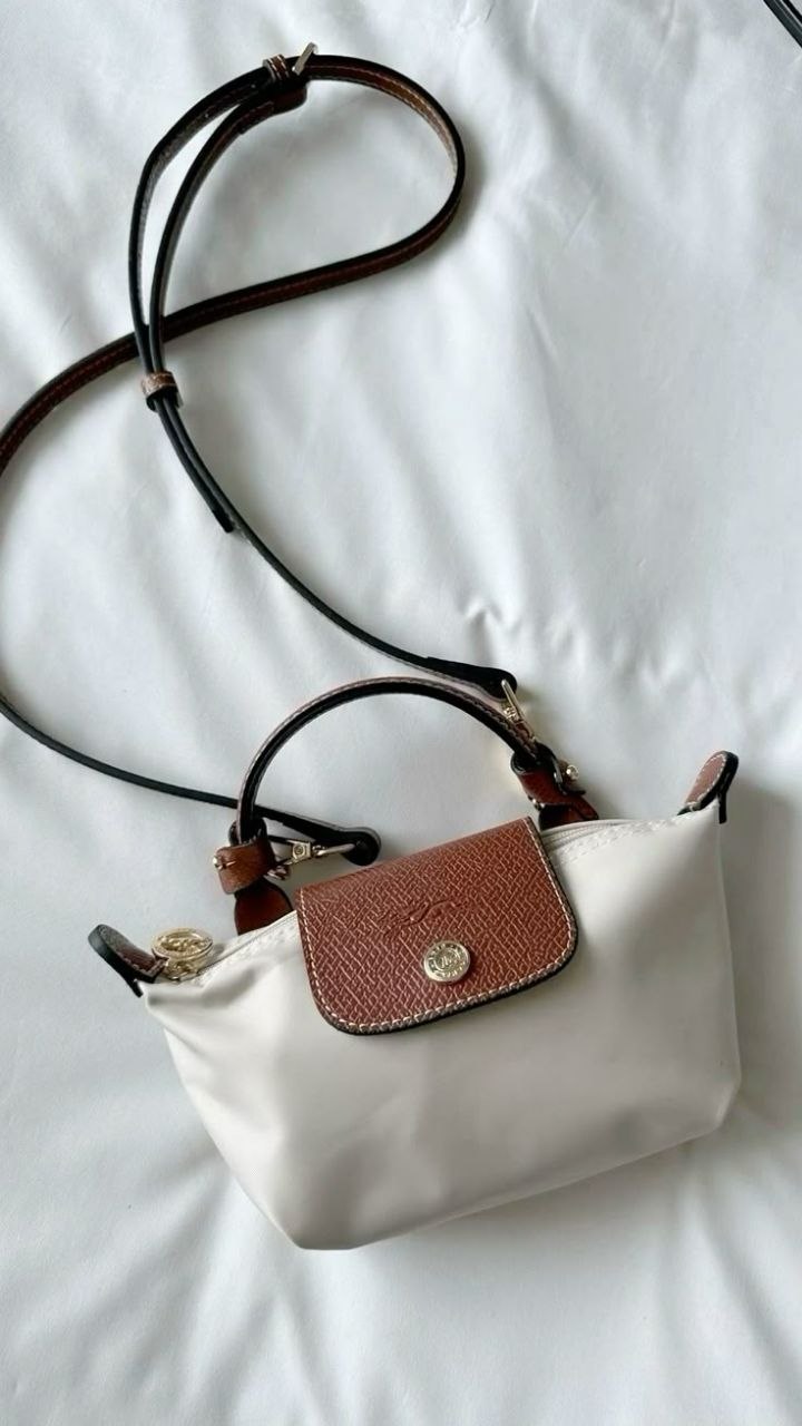 Long Champ Small Bag ( Phone Sized ) ( With Sling Belt )