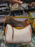 Mk Chain Sling With Long Belt (With Box and Dust Bag )