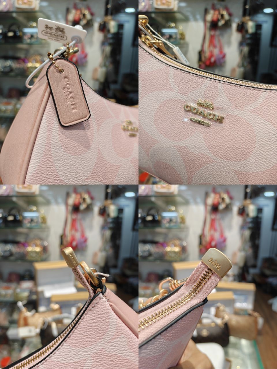 C*ach Teri Shoulder Bag In Signature Canvas